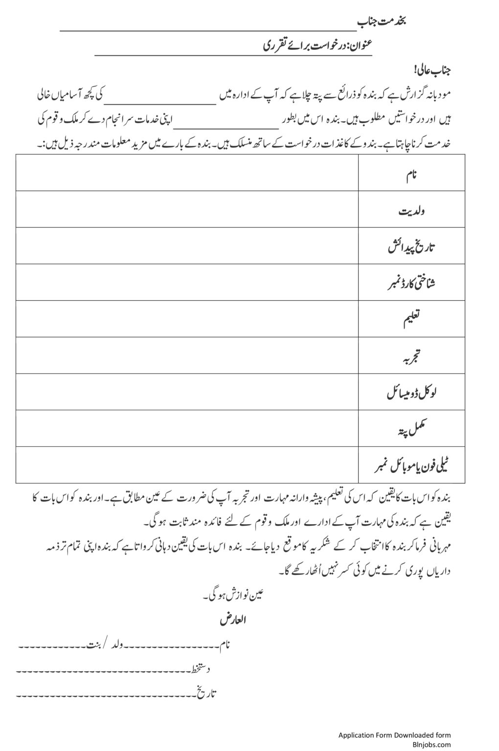 how-to-write-a-job-application-in-urdu-balochistan-jobs