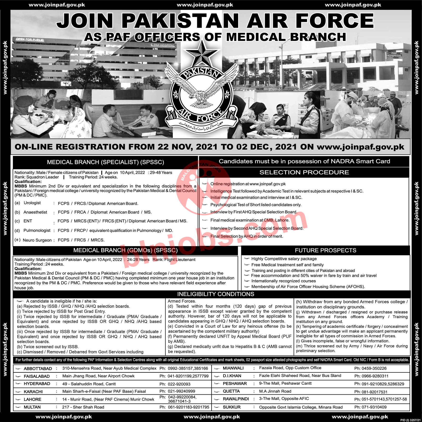 Pakistan Air Force PAF Jobs 2021 Online Apply