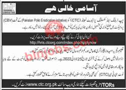 CTC Quetta Balochistan Jobs 2022